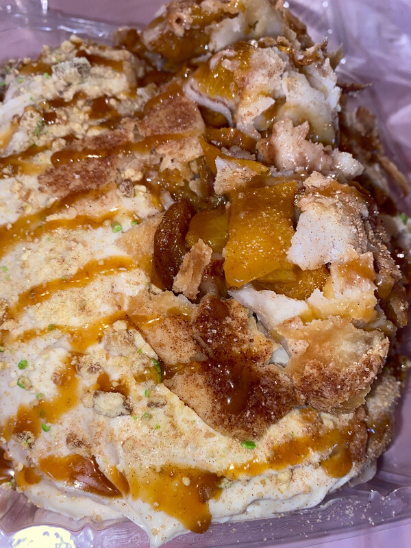 Loaded Cinnamon Bun Cheesecake 