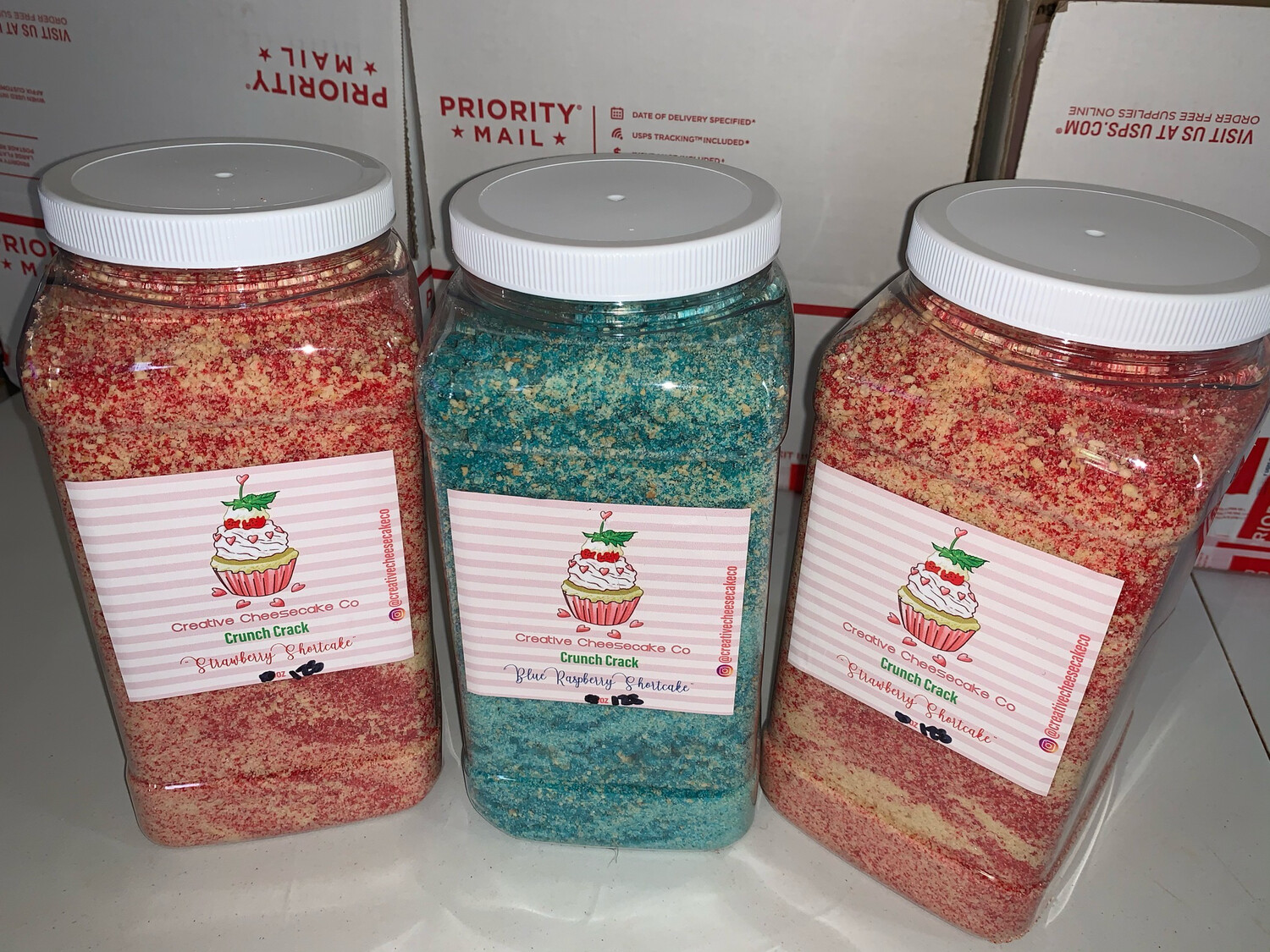Shortcake Crumbs 128oz (Gallon)