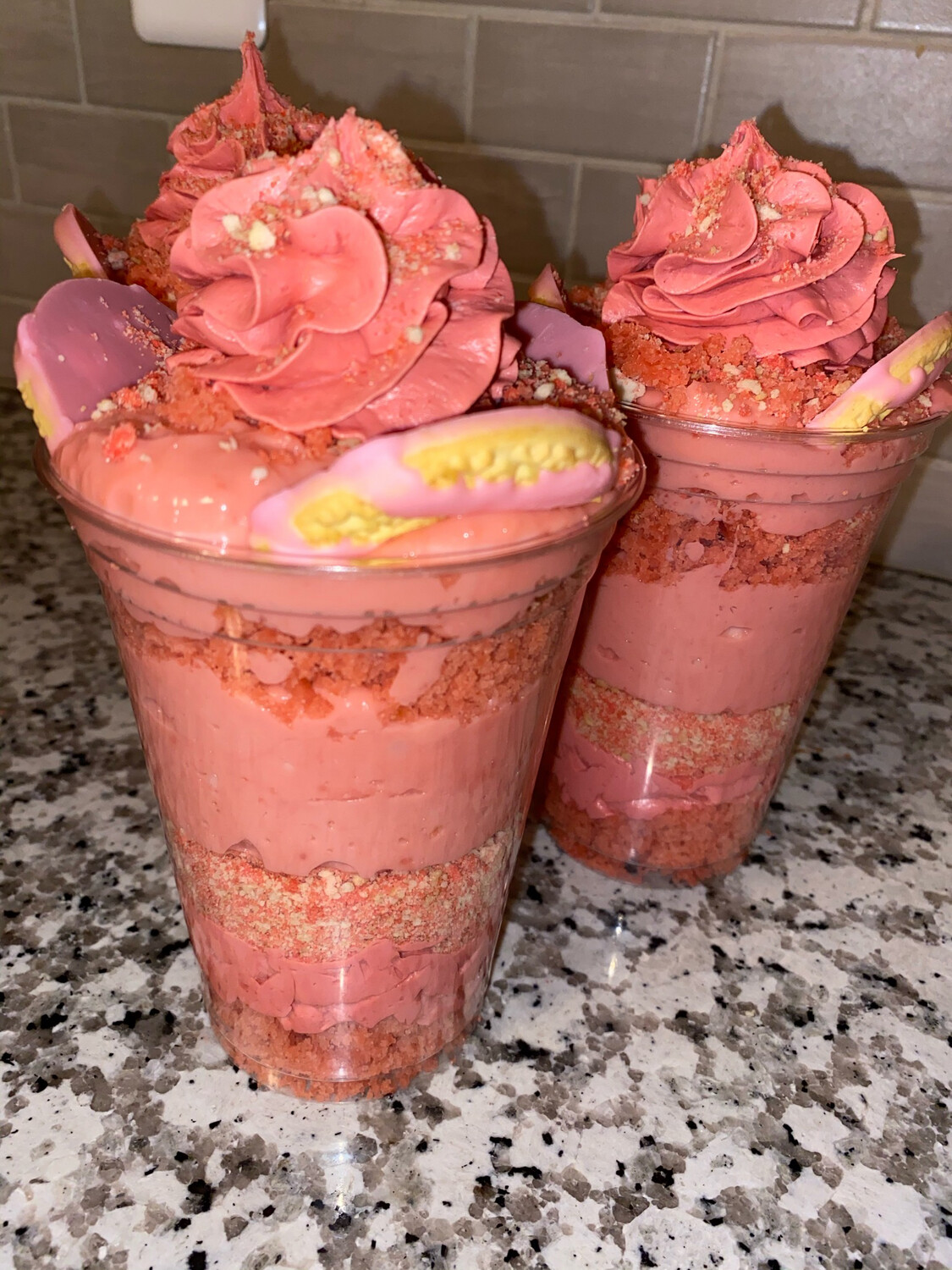 Strawberry Shortcake Cheesecake cake