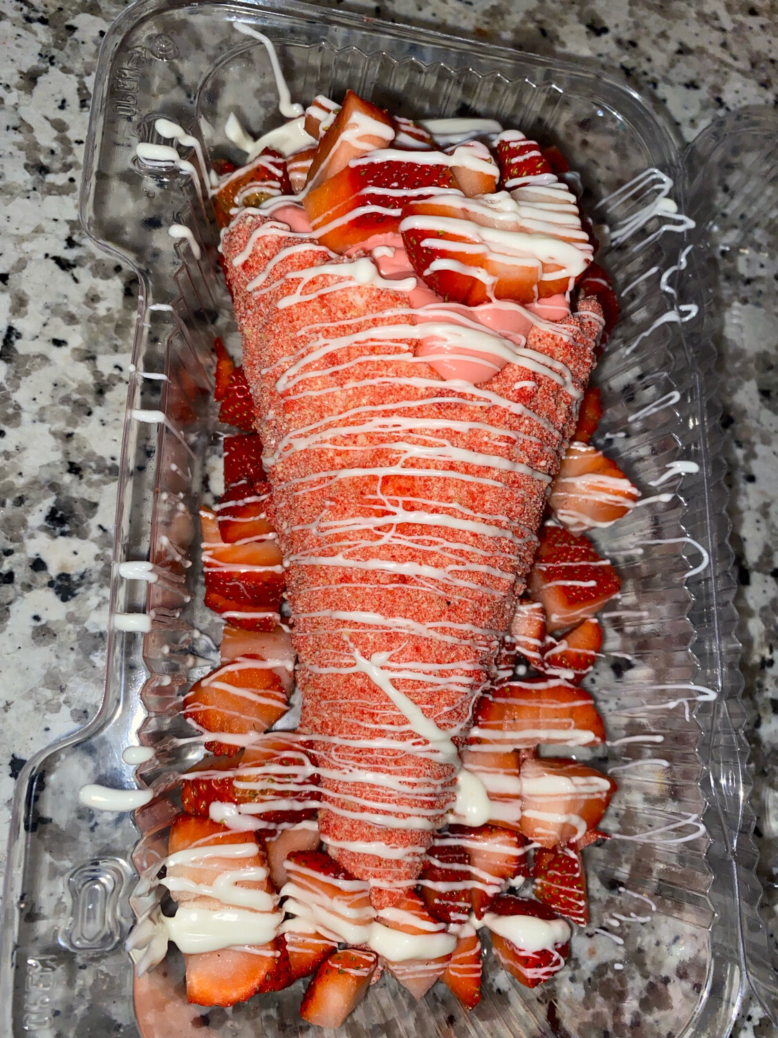 Stuffed Cheesecake Cones
