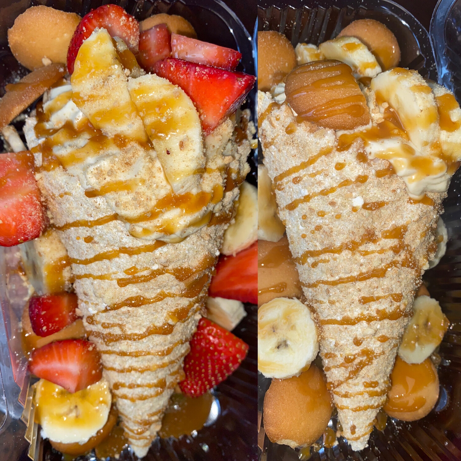 Stuffed Cheesecake Cones