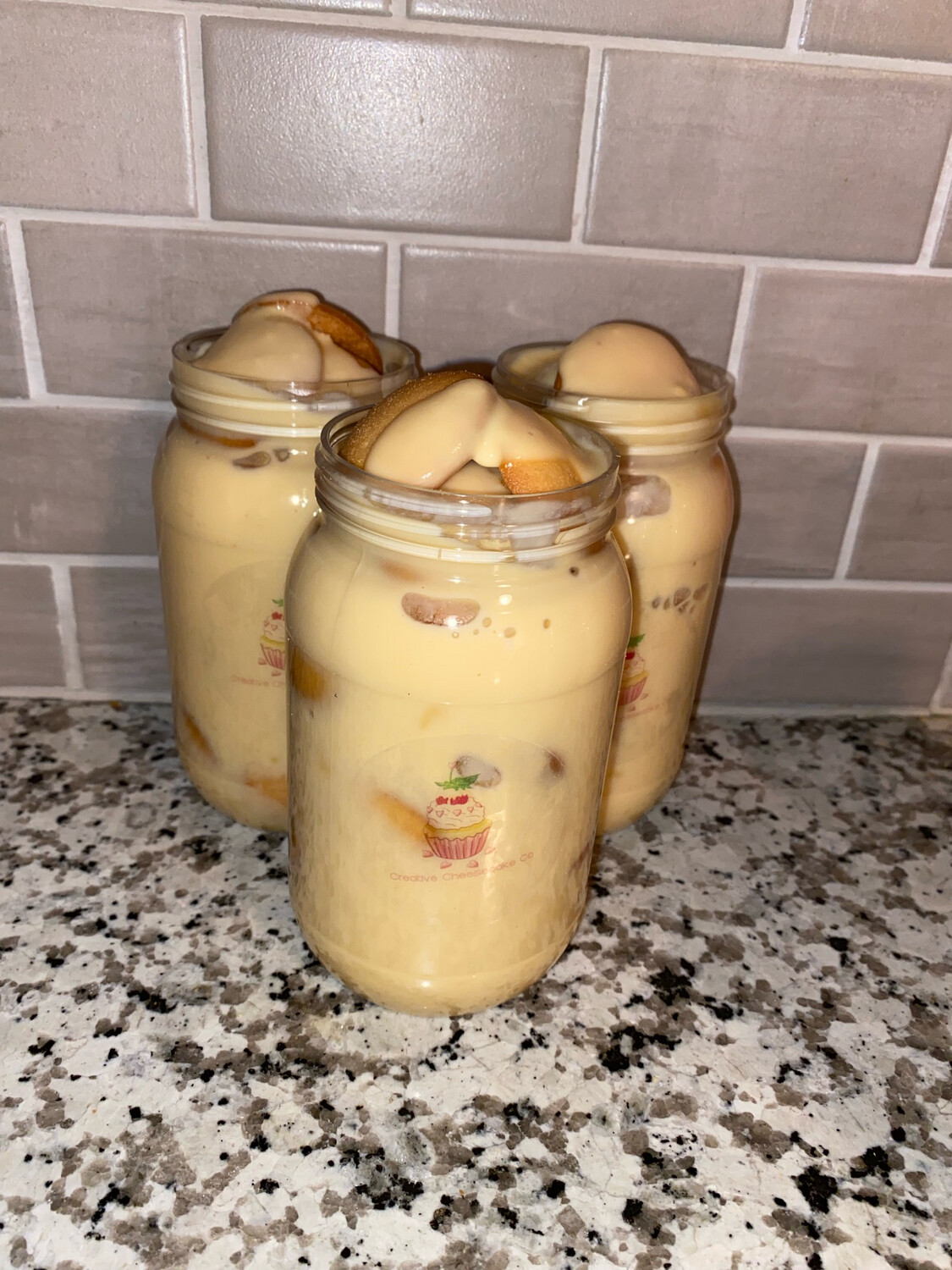 Banana Pudding Jar