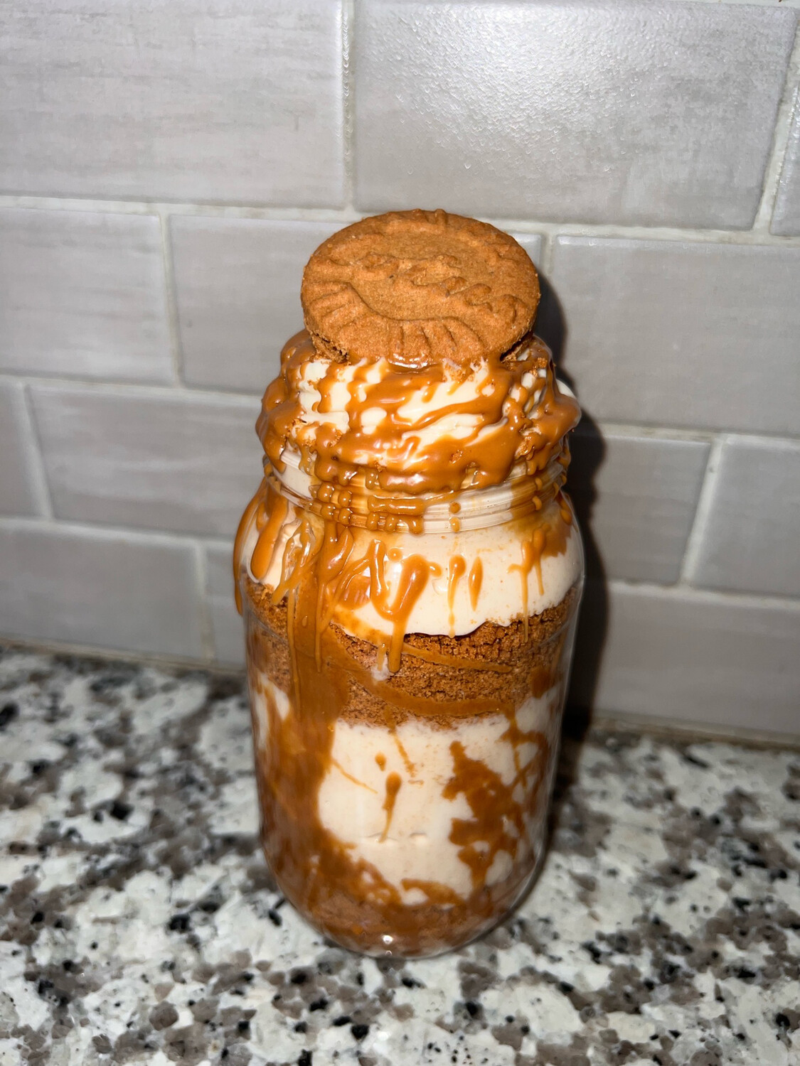 Biscoff Cheesecake Jar
