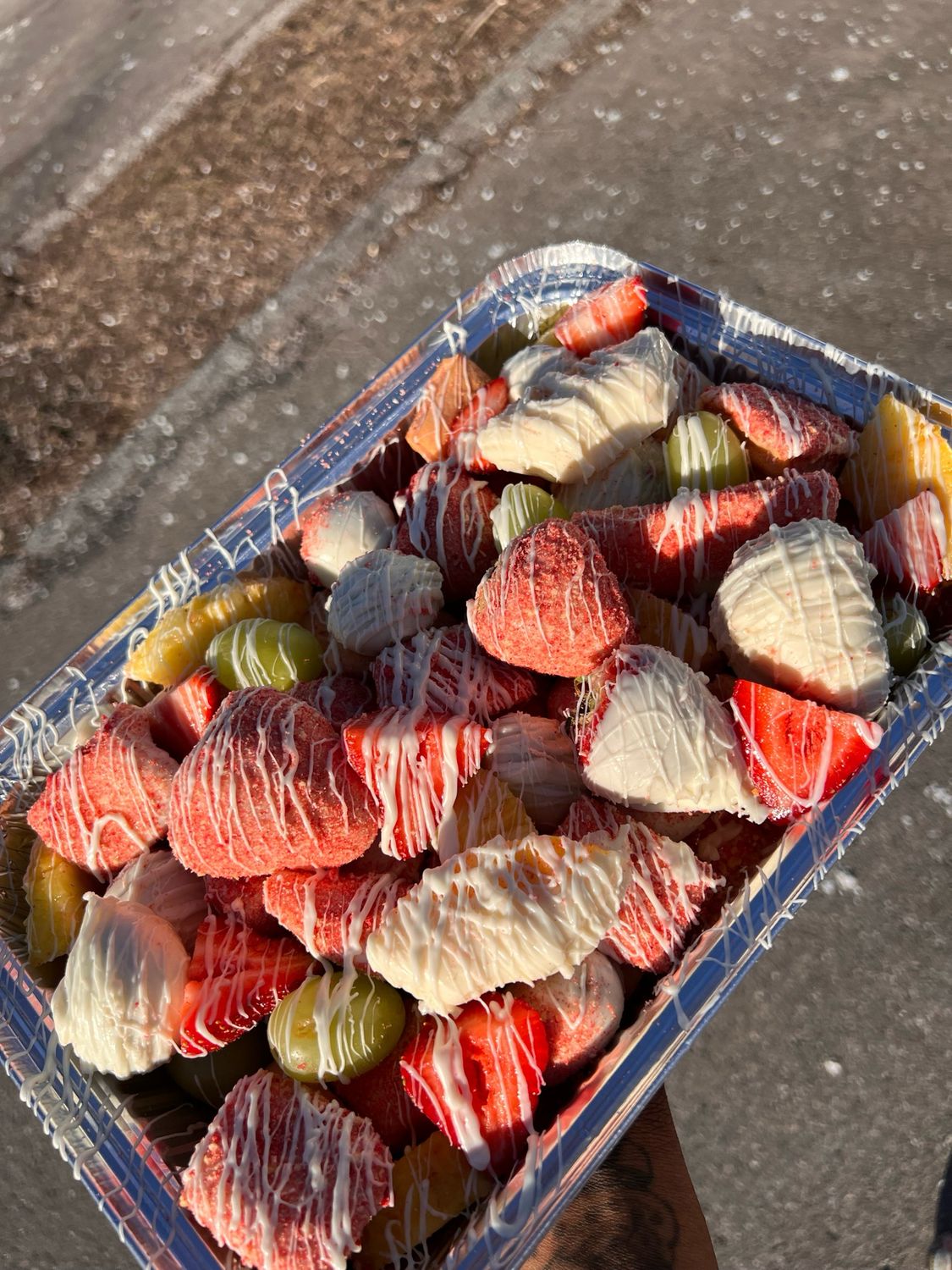 Cheesecake Fruit Tray