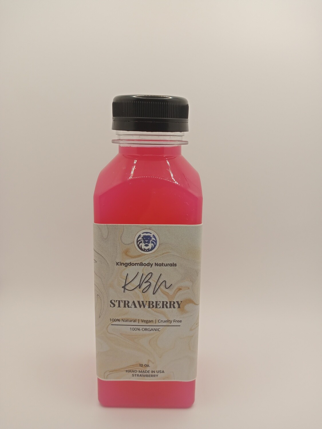 Organic Fermented Herbal Strawberry Rice Milk (12oz)