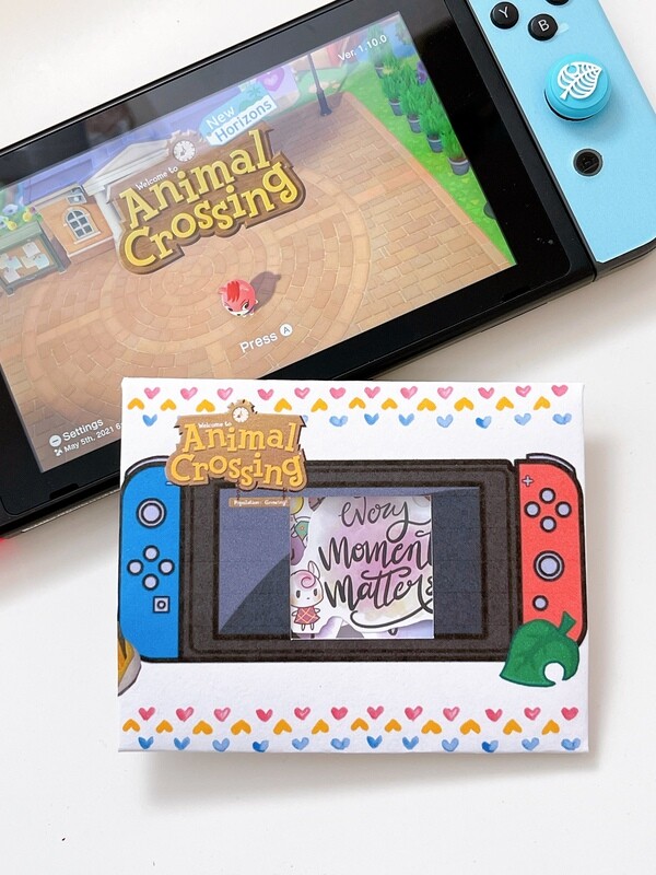 Animal Crossing Inspired + Hand Lettering Stickers (Set of 6)