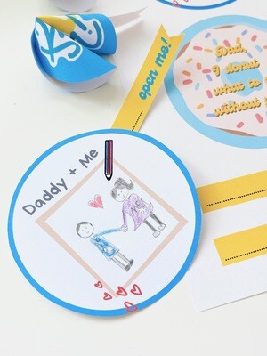 I'm so Fortunate you are my Dad! (Printable Father's Day Fortune Cookies)
