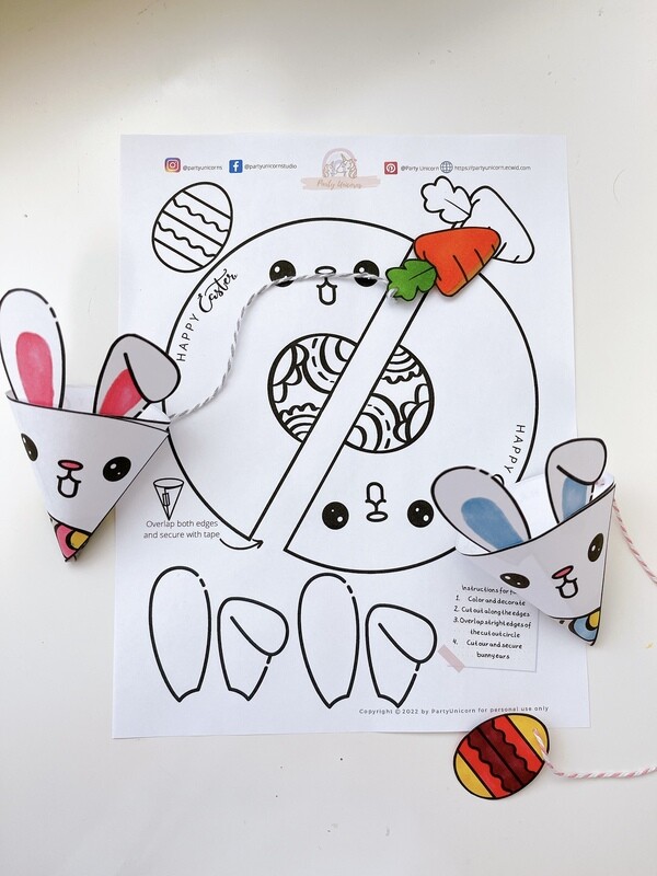 ​Easter Printable Colouring + Activity Set - Immediate Digital Download