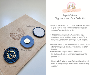 Laputa’s Crest: Skybound Wax Seal Collection