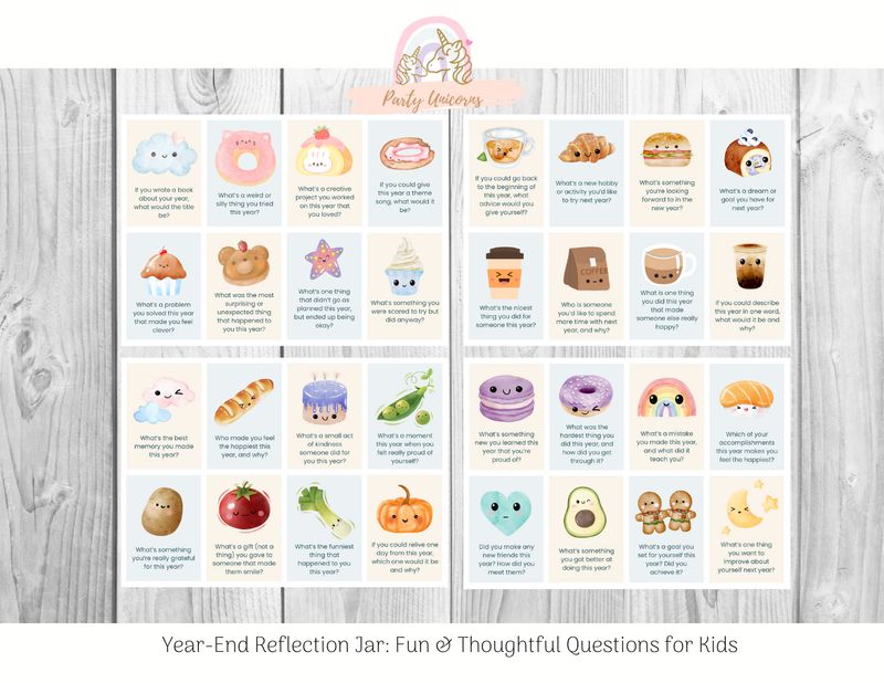 Year-End Reflection Jar: Fun &amp; Thoughtful Questions for Kids