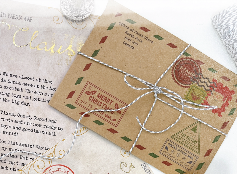 2026 Customised Santa Letter + "Nice List" Scratch Card