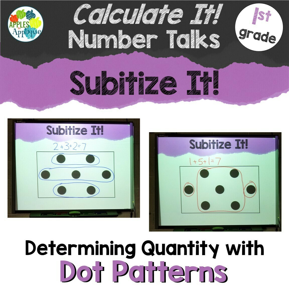 Subitize It! A Calculate It! Number Talk for 1st Grade
