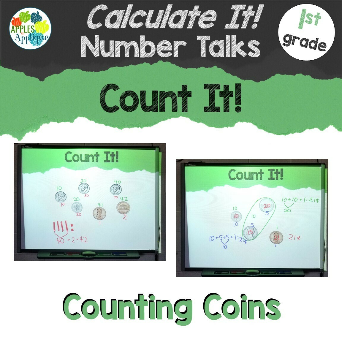 Count It! A Calculate It! Number Talk for 1st Grade