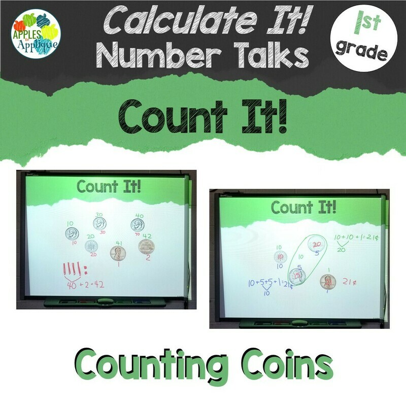 Count It! A Calculate It! Number Talk for 1st Grade