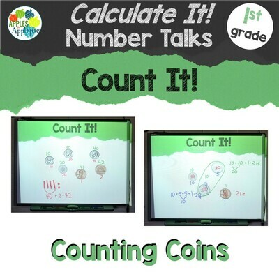 Count It! A Calculate It! Number Talk for 1st Grade