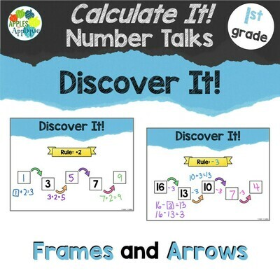 Discover It! A Calculate It! Number Talk for 1st Grade