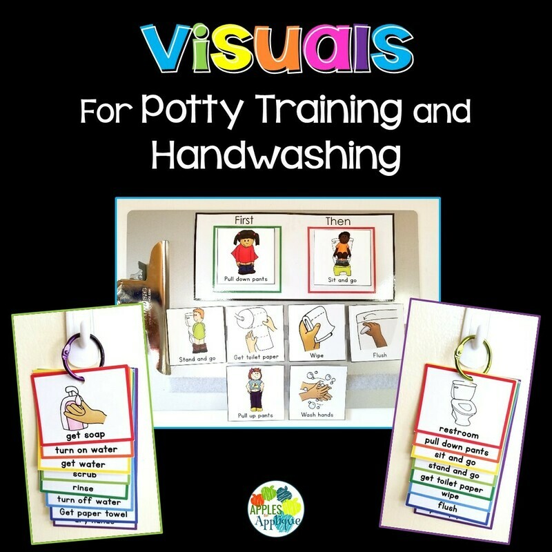 Visuals for Potty Training and Handwashing