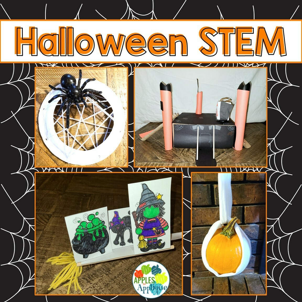Halloween Storybook STEM - 4 Challenges