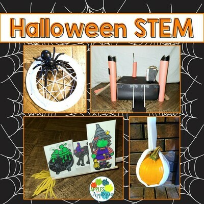 Halloween Storybook STEM - 4 Challenges