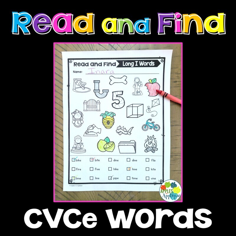Read and Find: CVCe Words