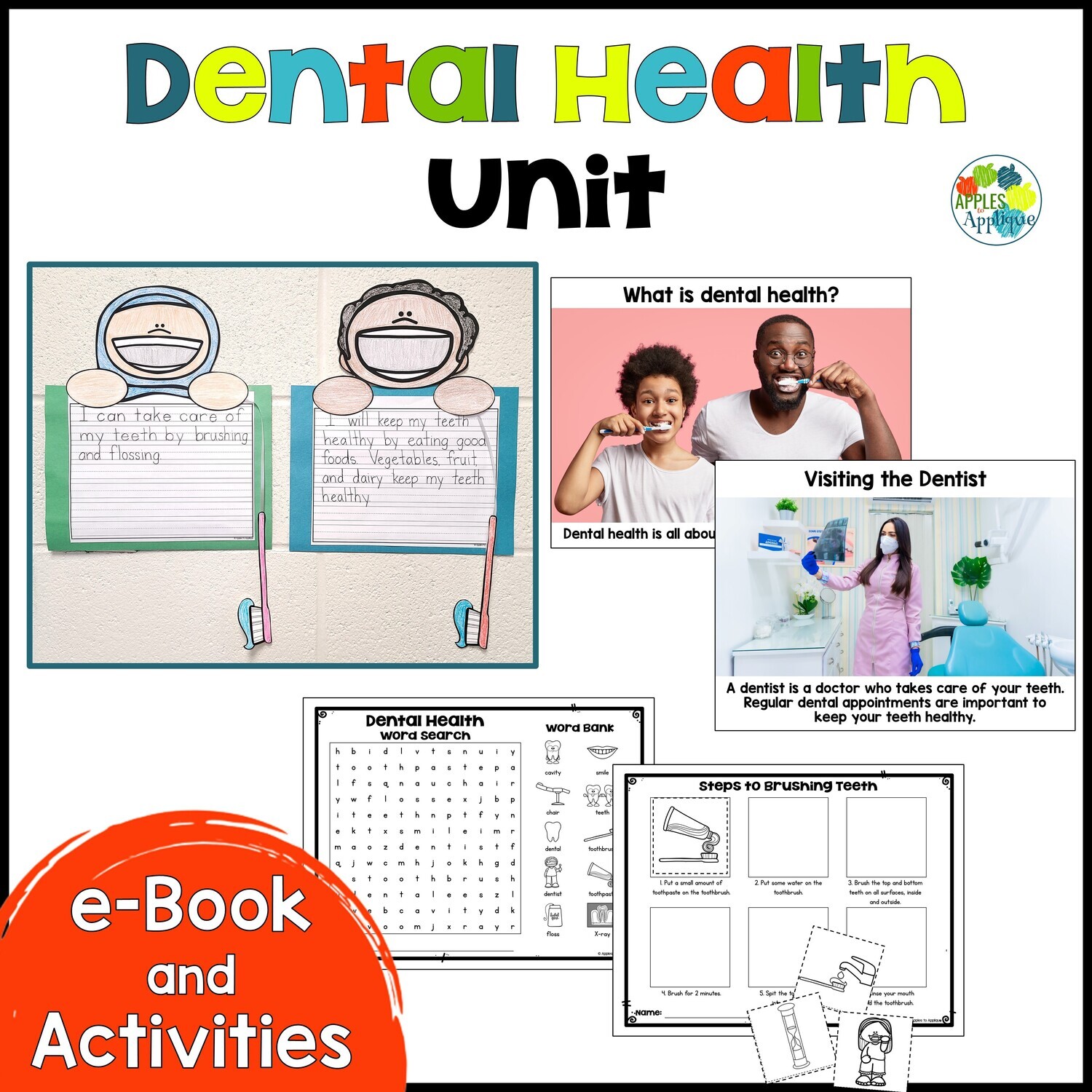 Dental Health Unit | e-Book and Activities