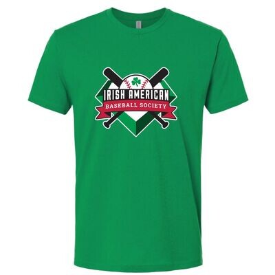 Irish American Baseball Society Green T-shirt