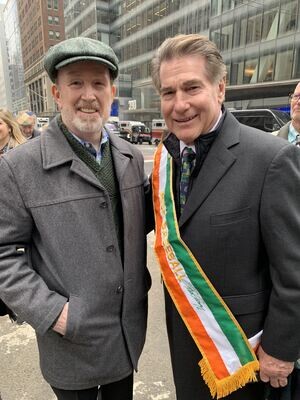St. Patrick's Day Parade Sash Signed by Steve Garvey