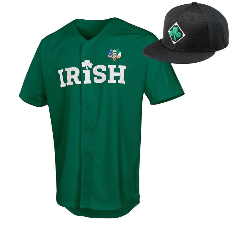 2025 Wolfhounds Players: Green Jersey and Black Cap