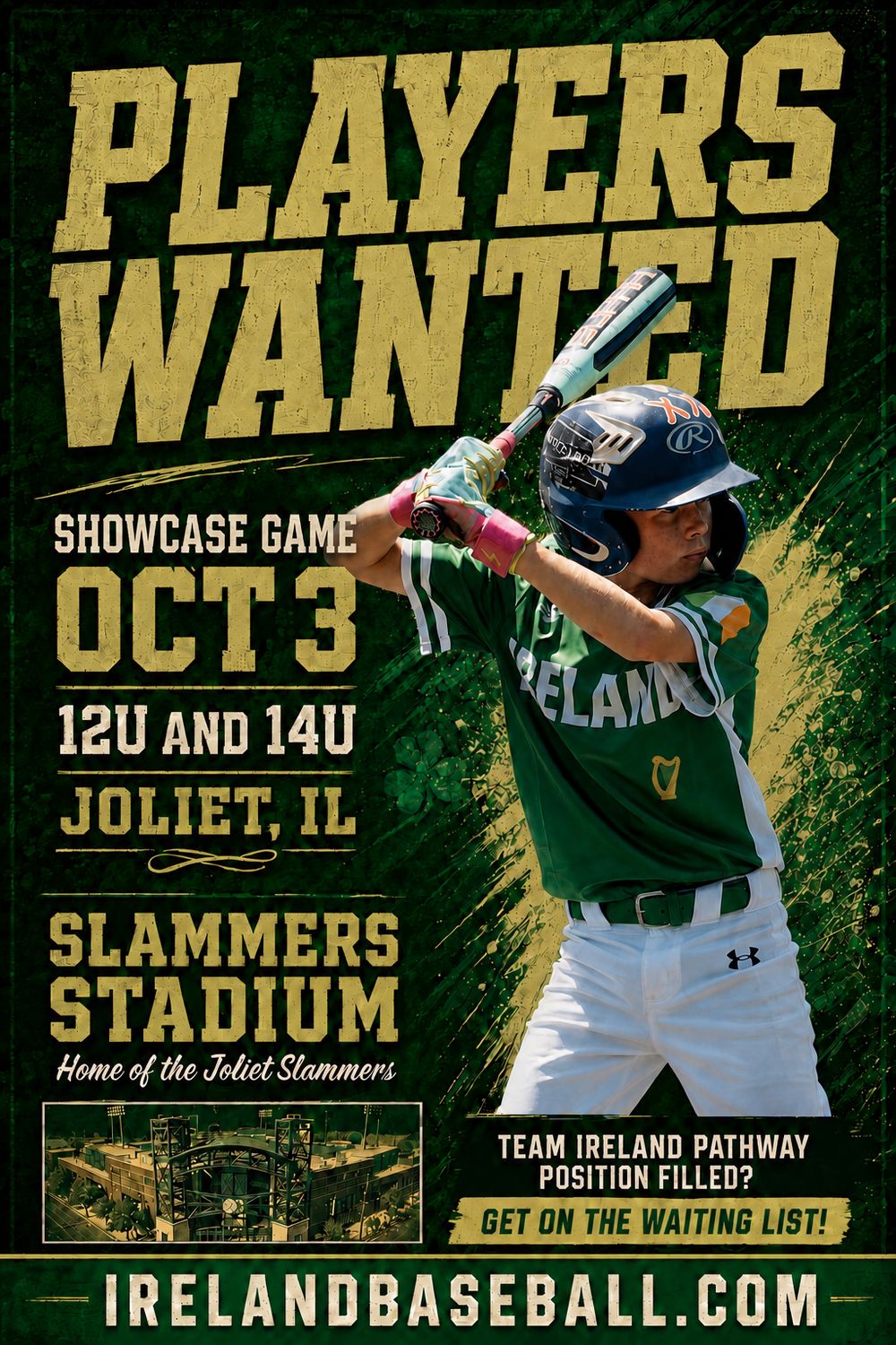 TEAM IRELAND Chicago Showcase Games (October 3, 2026)