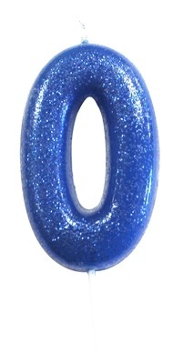 By AH -Candles -GLITTER BLUE '0' -Κεράκι Μπλε Γκλίτερ αριθμός '0' By AH -Candles -GLITTER BLUE '0' -Κεράκι Μπλε Γκλίτερ αριθμός '0'
