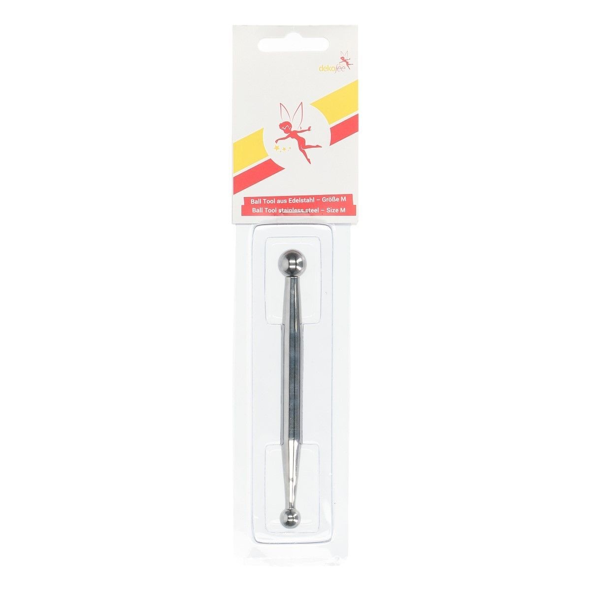 Dekofee Modelling Tool -Ball Tool -MEDIUM -Stainless Steel Ανοξείδωτο Εργαλείο με Στρογγυλές Άκρες 10-13 χιλ