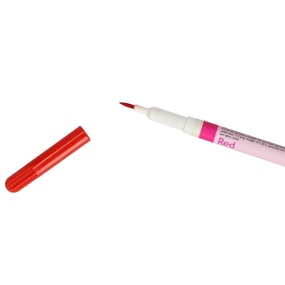 FunCakes Edible Brush Food Pen -RED -Βρώσιμος Μαρκαδόρος με Μύτη Πινέλου -Κόκκινος