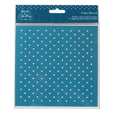 House of Cake Mesh Stencil -POLKA DOT -Στένσιλ Τελίτσες House of Cake Mesh Stencil -POLKA DOT -Στένσιλ Τελίτσες
