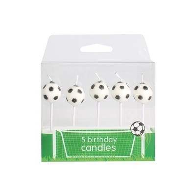 Baked With Love Candles -FOOTBALL -Κεράκια μπάλα ποδοσφαίρου 5 τεμ Baked With Love Candles -FOOTBALL -Κεράκια μπάλα ποδοσφαίρου 5 τεμ