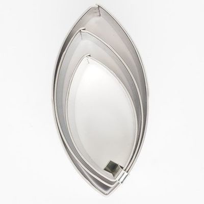 Cookie Cutter -Geometric Set 0f 3 -OVAL - Σετ 3 τεμ κουπ πατ οβάλ Cookie Cutter -Geometric Set 0f 3 -OVAL - Σετ 3 τεμ κουπ πατ οβάλ