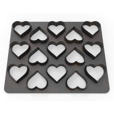 Dekofee Polycutter -HEARTS - Κουπ πατ πολλαπλές Καρδιές Dekofee Polycutter -HEARTS - Κουπ πατ πολλαπλές Καρδιές
