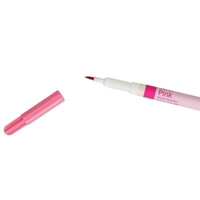 FunCakes Edible Brush Food Pen -PINK -Βρώσιμος Μαρκαδόρος με Μύτη Πινέλου -Ροζ