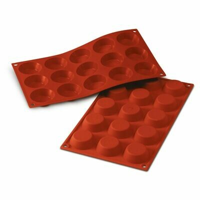 Silikomart Tartelleta Mould 50x15mm - Καλούπι σιλικόνης για ταρτάκια Silikomart Tartelleta Mould 50x15mm - Καλούπι σιλικόνης για ταρτάκια