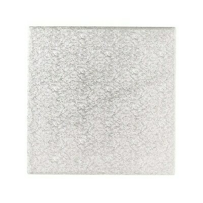 Cake Card EXTRA THIN SQUARE Cut Edge 30εκ (12&quot;)  -Πολύ Λεπτός Τετράγωνος Δίσκος Χωρίς Πλαίσιο