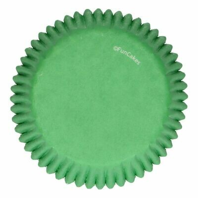 FunCakes Cupcake Cases -GRASS GREEN -Θήκες Ψησίματος -Πράσινο Γρασίδι -48 τεμ
