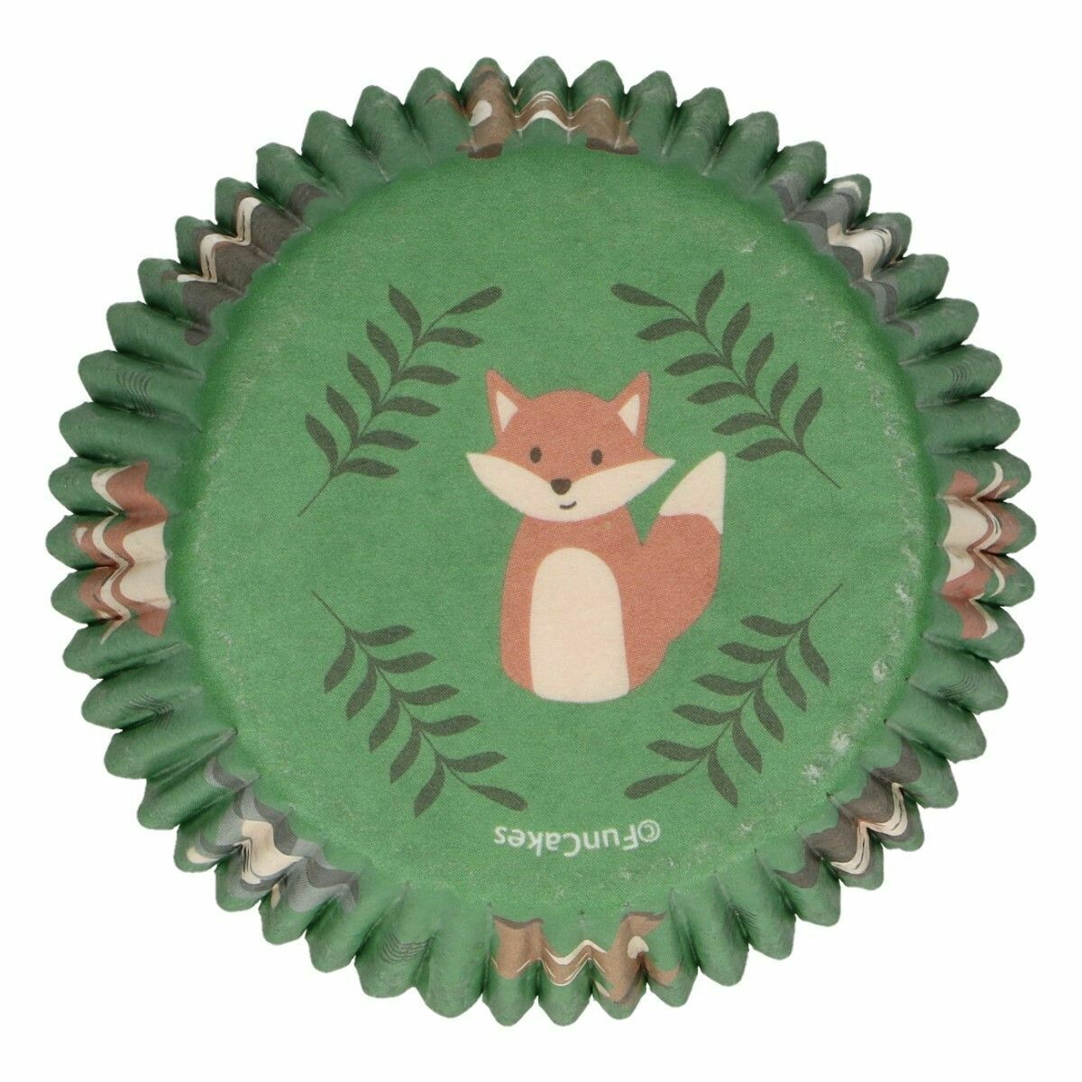 FunCakes Cupcake Cases -FOREST ANIMALS -Θήκες Ψησίματος -Ζωάκια του Δάσους -48 τεμ