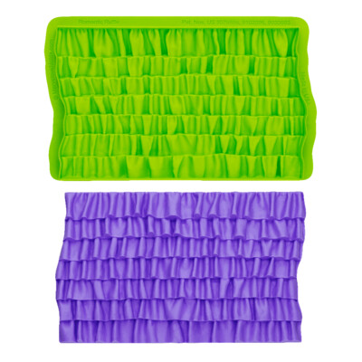 SALE!!! Marvelous Molds SIMPRESS Embossing Mat -ROMANTIC RUFFLE -Πατάκι Σιλικόνης - Ρομαντική Σούφρα SALE!!! Marvelous Molds SIMPRESS Embossing Mat -ROMANTIC RUFFLE -Πατάκι Σιλικόνης - Ρομαντική Σούφρα