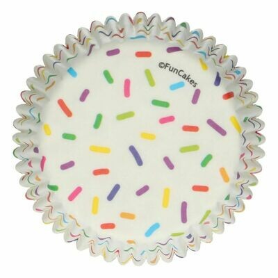FunCakes Cupcake Cases -SPRINKLES -Θήκες Ψησίματος 48 τεμ