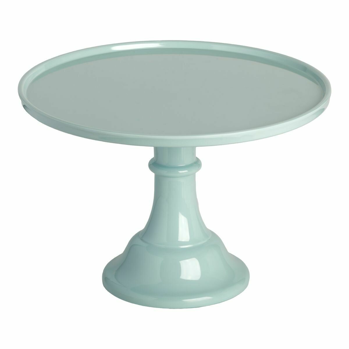 Melamine Cake Stand -LARGE VINTAGE BLUE - Μεγάλη Βάση Για Τούρτα από Μελαμίνη - Γαλάζια 30εκ