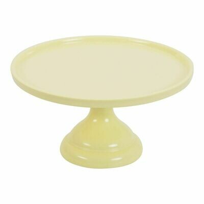 Melamine Cake Stand -SMALL YELLOW - Μικρή Βάση Για Τούρτα από Μελαμίνη - Κίτρινη 24εκ