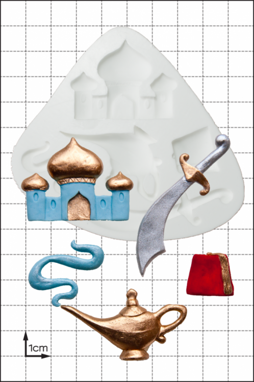 FPC Silicone Mould -ALADDIN -Καλούπι Σιλικόνης Αλαντίν