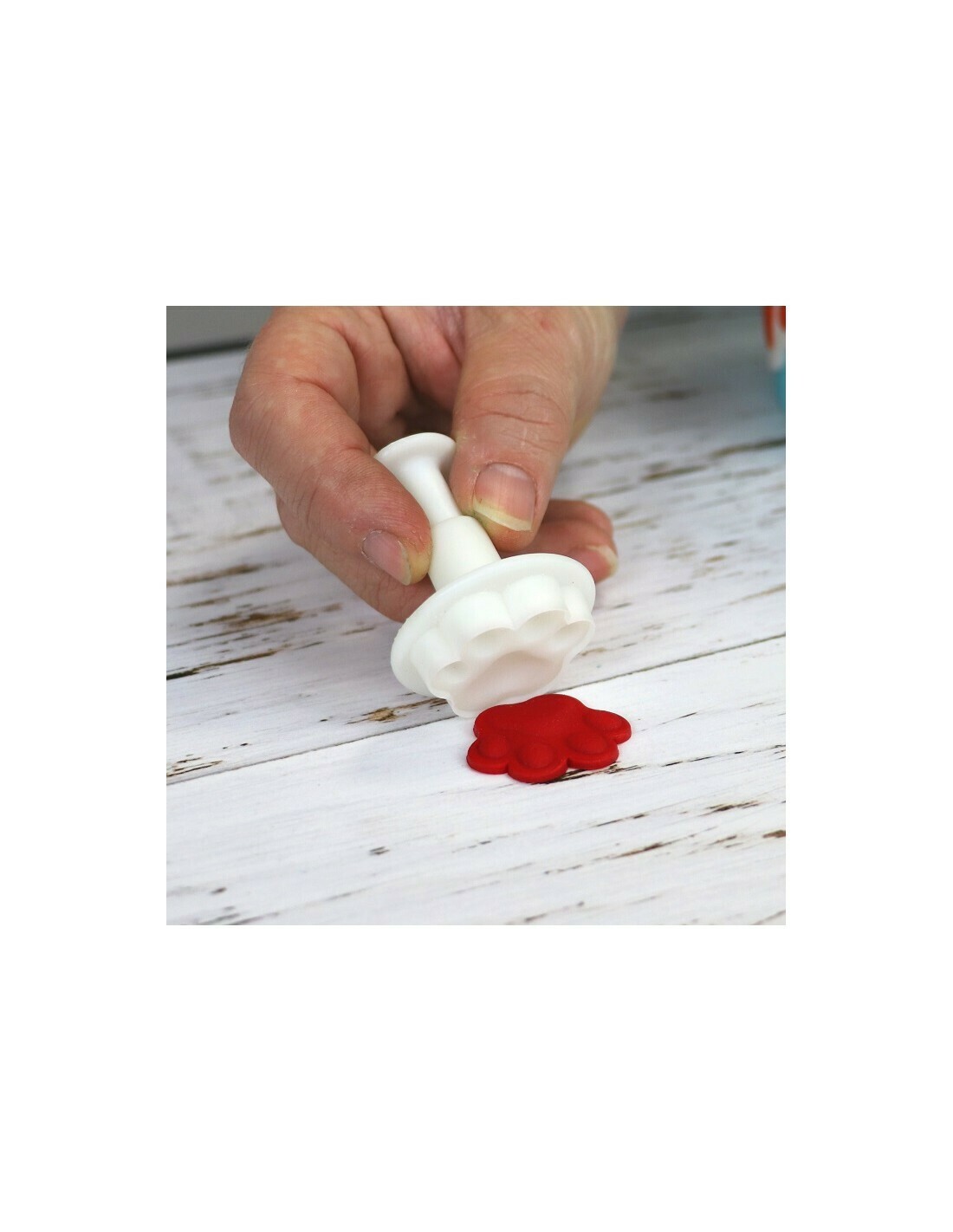 PME Plunger Cutters -Set of 3 -PAWS -Σετ 3τεμ κουπ πατ με Εκβολέα Πατούσες Ζώου