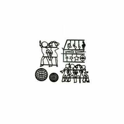 Patchwork Cutters -DISCO DANCERS -Κουπ πατ Χορευτές Ντίσκο Patchwork Cutters -DISCO DANCERS -Κουπ πατ Χορευτές Ντίσκο