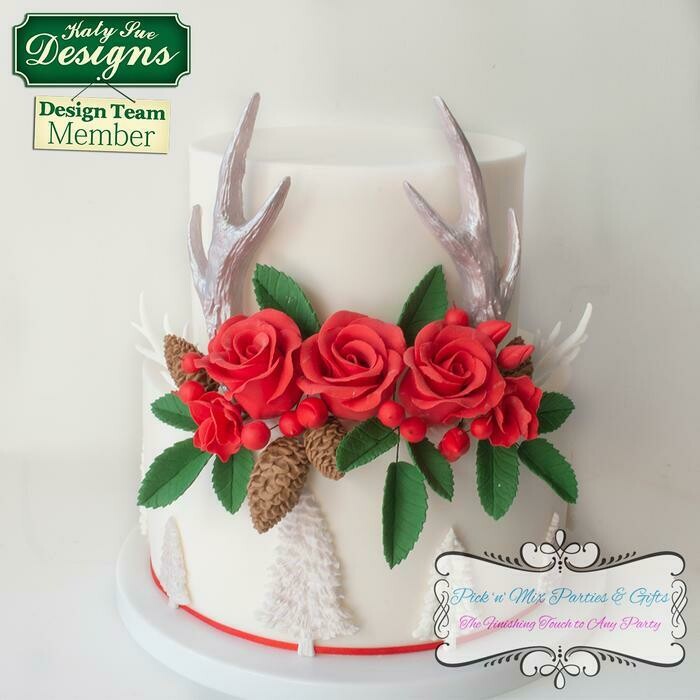 SALE!!!  Katy Sue Silicone Mould -ANTLERS -LARGE - Καλούπι Σιλικόνης Ελαφοκέρατα Μεγάλα