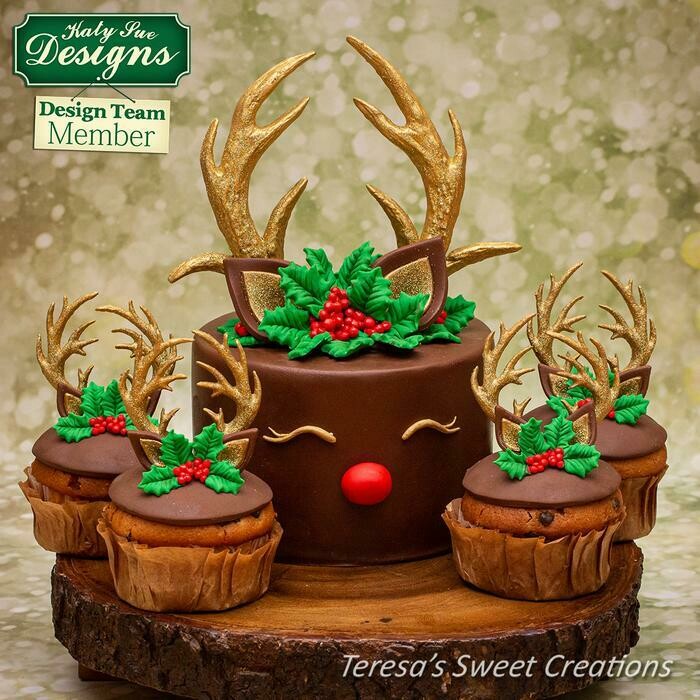 SALE!!!  Katy Sue Silicone Mould -ANTLERS -LARGE - Καλούπι Σιλικόνης Ελαφοκέρατα Μεγάλα